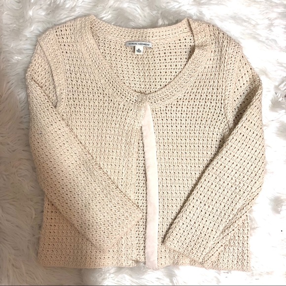 Banana Republic Sweaters - Banana Republic Crochet Jacket